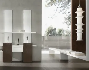 Lavabo monolite Cubo di Arcom