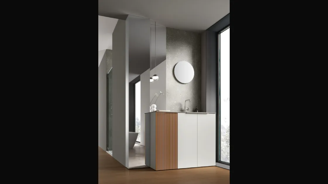 Mobile da Bagno Pollock Trame 95 di Arcom