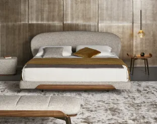 Letto con testiera Olos Bed di Bonaldo