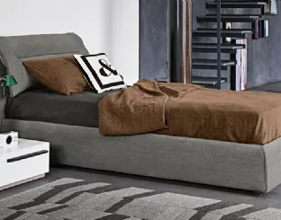 Letto singolo con box contenitore Campo di Bonaldo