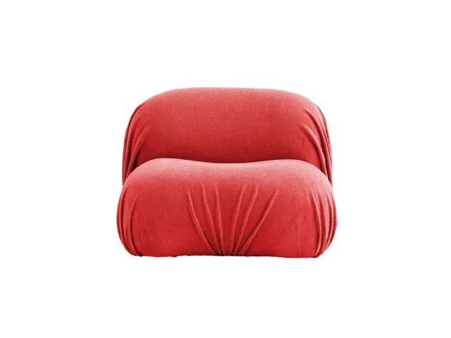 Poltrona in tessuto Puff-D di Moroso