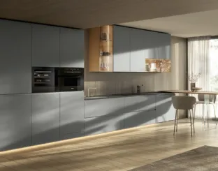 Cucina Design con penisola 36e8 Cut Project 2827 di Lago