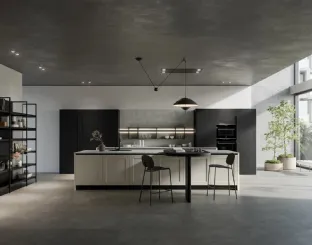 Cucina Moderna con isola Meg 01 di Arredo3