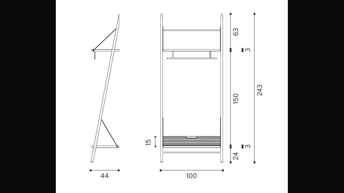 LIBRERIA EASY CLOSET Z.16