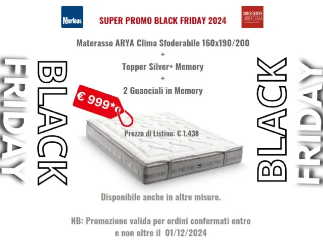 OFFERTA SPECIALE - MESE DEL BLACK FRIDAY